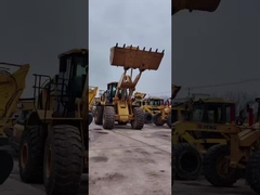 196 KW CAT966 Second Hand Wheel Loaders 7.1m3 Capacity With Cat C9.3B Engine