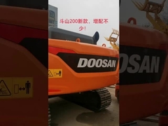 DoosanDX200 Second Hand Excavator 0.92m3 Bucket Capacity 19900 Kg